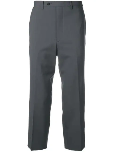Prada Classic Chino Trousers In Grey