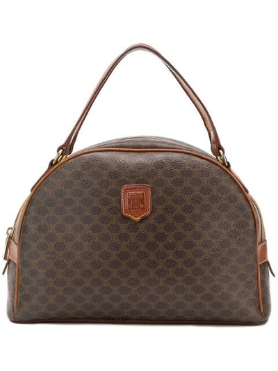 Pre-owned Celine  Monogram Hand Bag In Brown