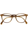 Oliver Peoples Finley Glasses In 棕色