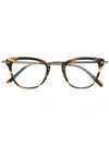 Oliver Peoples Keery Glasses In 棕色