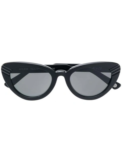 Ahlem Cat Eye Sunglasses In 黑色