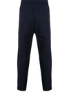 Prada Straight Leg Trousers - Blue