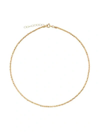 Lil Milan 18kt Yellow Gold Stardust Necklace In Gold