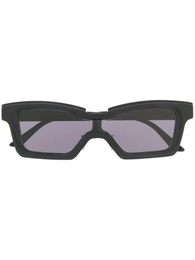 Kuboraum Rectangular Sunglasses In Black