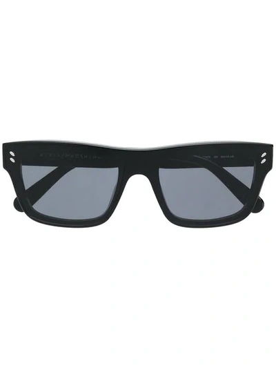 Stella Mccartney Square Frame Sunglasses In Black