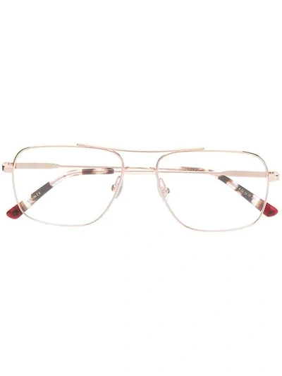 Etnia Barcelona Pilot-frame Glasses In Gold