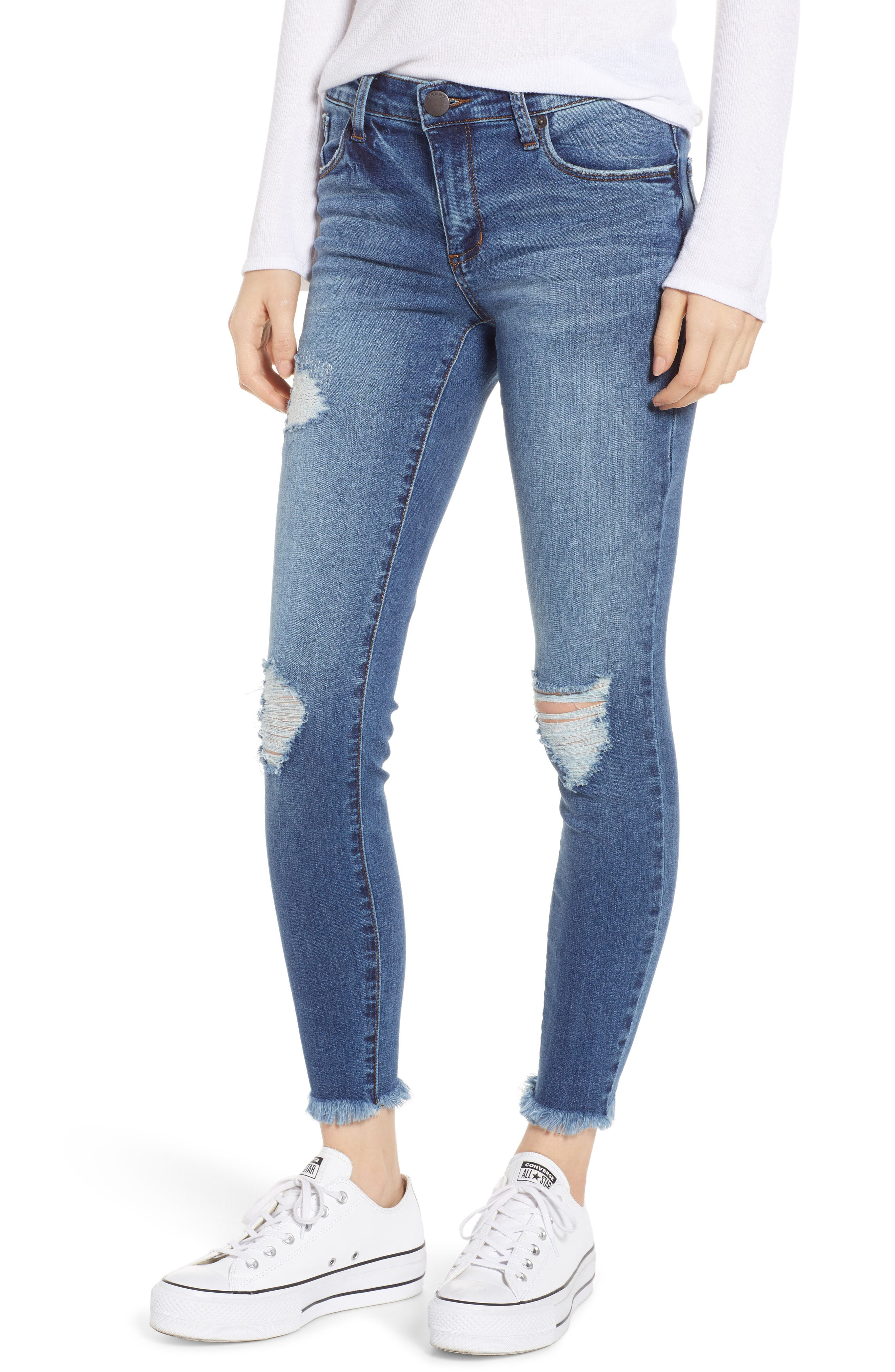 Swat Fame Sts Blue Emma Ripped Skinny Jeans In Rosita | ModeSens