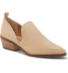 Lucky Brand Mahzan Bootie In Nougat Nubuck Leather