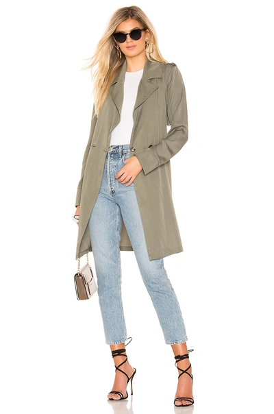 Lovers & Friends Lovers + Friends Blaire Jacket In Army. In Green