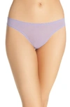 On Gossamer 'hip-g' Mesh Thong In Lavender