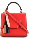 Msgm Handbags M Bum Belt Bag In Rouge