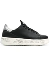 White Premiata Bella 2670 Sneakers - Black