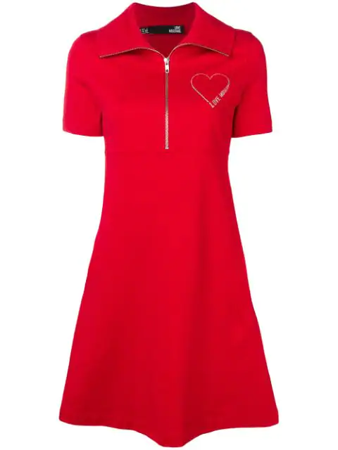 polo skater dress