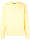 Acne Studios Logo Patch Sweater - Yellow