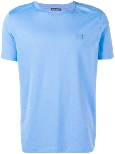 Acne Studios Logo Short-sleeve T-shirt - Blue
