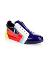 Giuseppe Zanotti Multicolor Low-top Sneakers In Setter