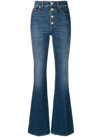 Sonia Rykiel High Waist Jeans In 429-stone Blue