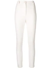 Sonia Rykiel Skinny Fit Trousers In White