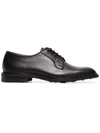 Tricker's Trickers Black Leather Derby Shoes
