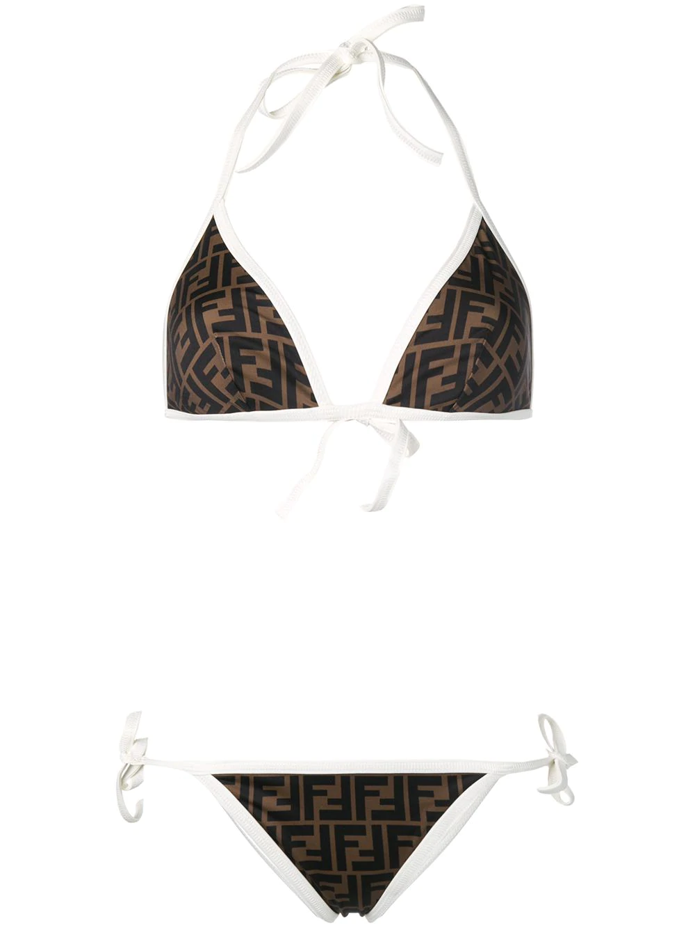 fendi brown bikini