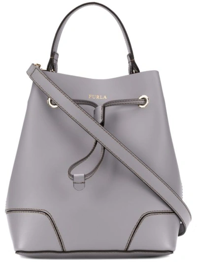 Furla Stacy Mini Bucket Bag - Grey