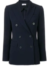 Alberto Biani Tailored Double-breasted Jacket In Blue