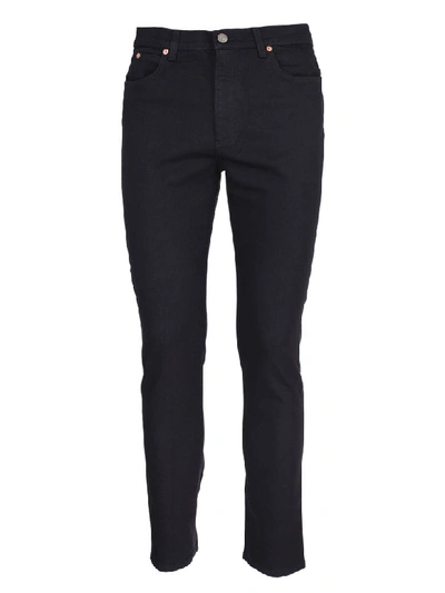 Gucci Skinny Trousers In Nero