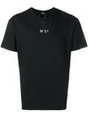 N°21 Logo T-shirt In Black