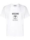Moschino Question Mark Logo T In White