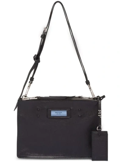 Prada Etiquette Crossbody Bag In Black