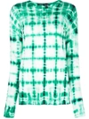 Proenza Schouler Tie-dye Jersey Top - Green