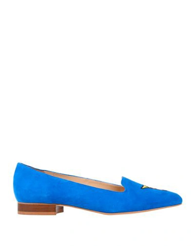 Mellow Yellow Loafers In Blue