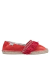 Espadrilles In Coral