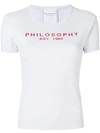 Philosophy Di Lorenzo Serafini Logo Patch T-shirt - Purple
