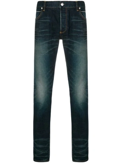 Balmain Slim-fit Jeans In Blue