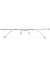 Cartier Louis  Glasses In Silver