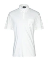 Zanone Polo Shirts In White
