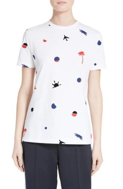 Etre Cecile Icon Yardage Cotton Tee In White