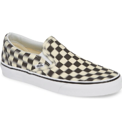 Vans Classic Slip-on Sneaker In Black/ Classic White