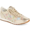 Amalfi By Rangoni Fedro Low Top Sneaker In Fuego White Printed Leather