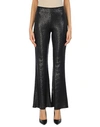 Avenue Montaigne Pants In Black