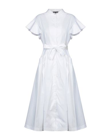 Tara Jarmon 3/4 Length Dresses In White | ModeSens