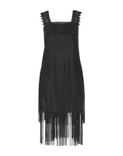 Anna Sui Short Dress In Black