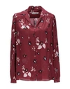 Valentino Floral Shirts & Blouses In Red