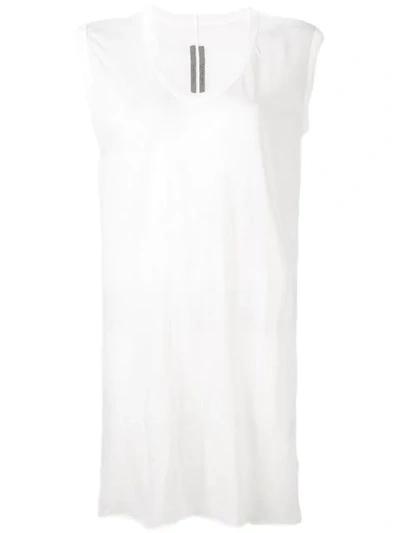 Rick Owens Langes Top In White