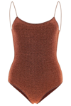 Oseree Lumière Maillot One-piece Swimsuit In Brown