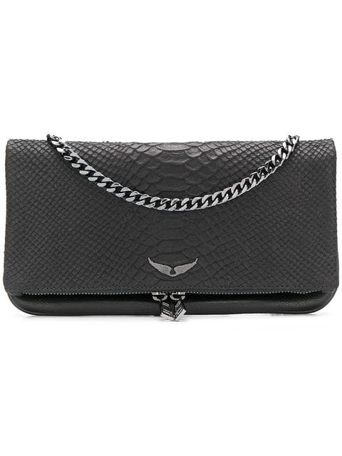 Zadig & Voltaire Crossbody Clutch Bag In Black | ModeSens