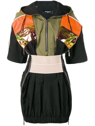 Dsquared2 Sportliches Minikleid In Black
