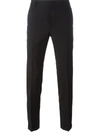Prada Tailored Tapered Trousers In Grey