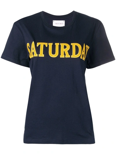 Alberta Ferretti Saturday T-shirt - Blue In Blue